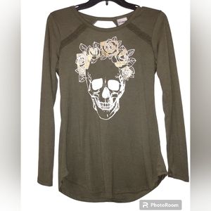 Jerryleigh Juniors Skull Top